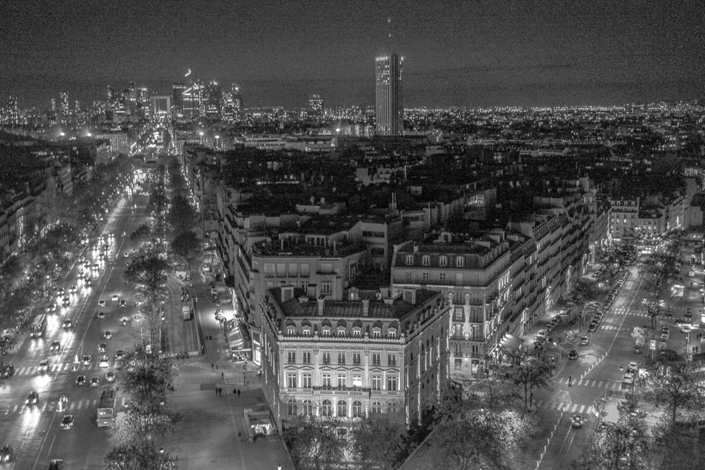 Aussicht über Paris, Frankreich